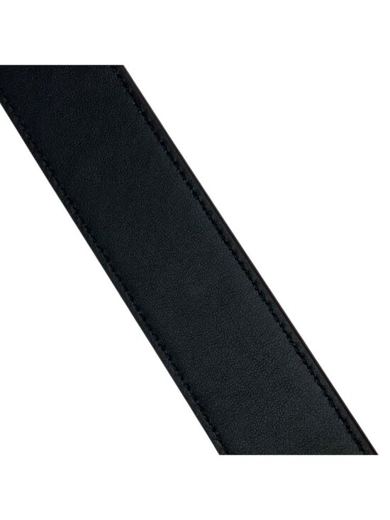 Dior Oblique Embossed Reversible Belt Enamel Patent Leather Brown Everyday main image 6